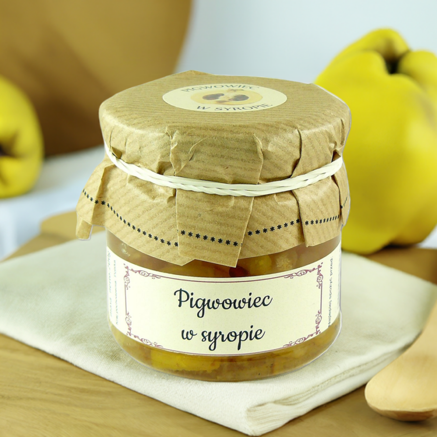 Pigwowiec w syropie