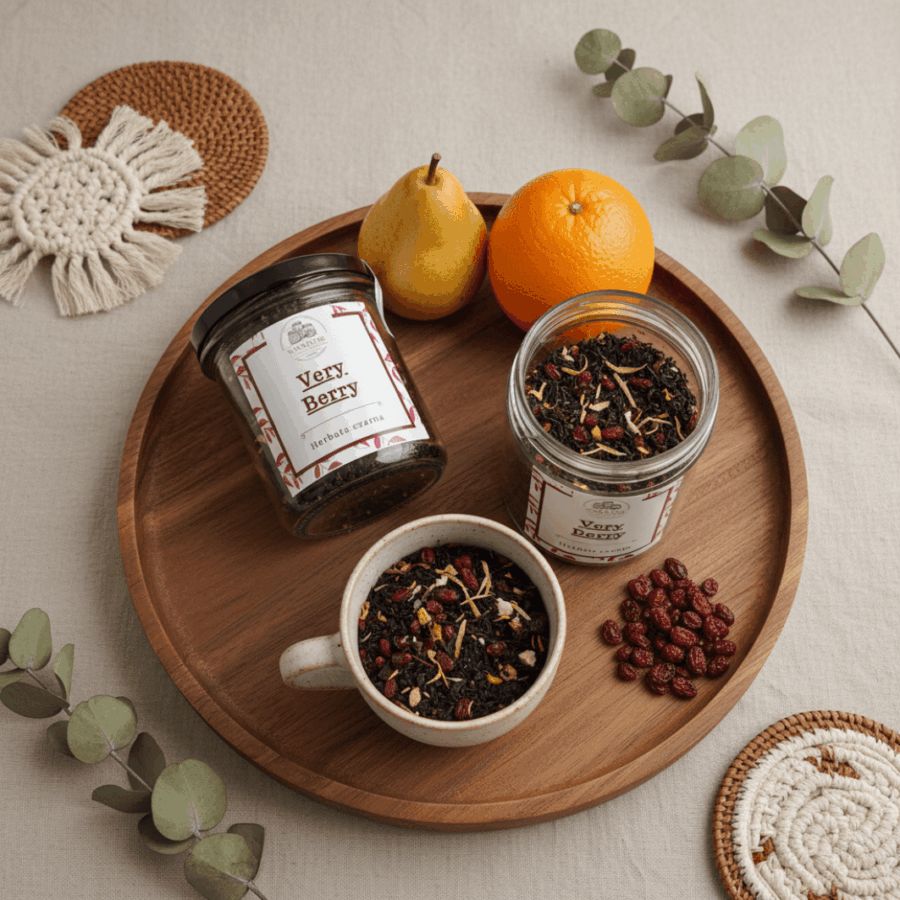 Herbata czarna ''Very Berry''