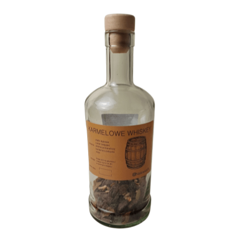 Zestaw do przygotowania nalewki o smaku ''Karmelowe Whiskey''