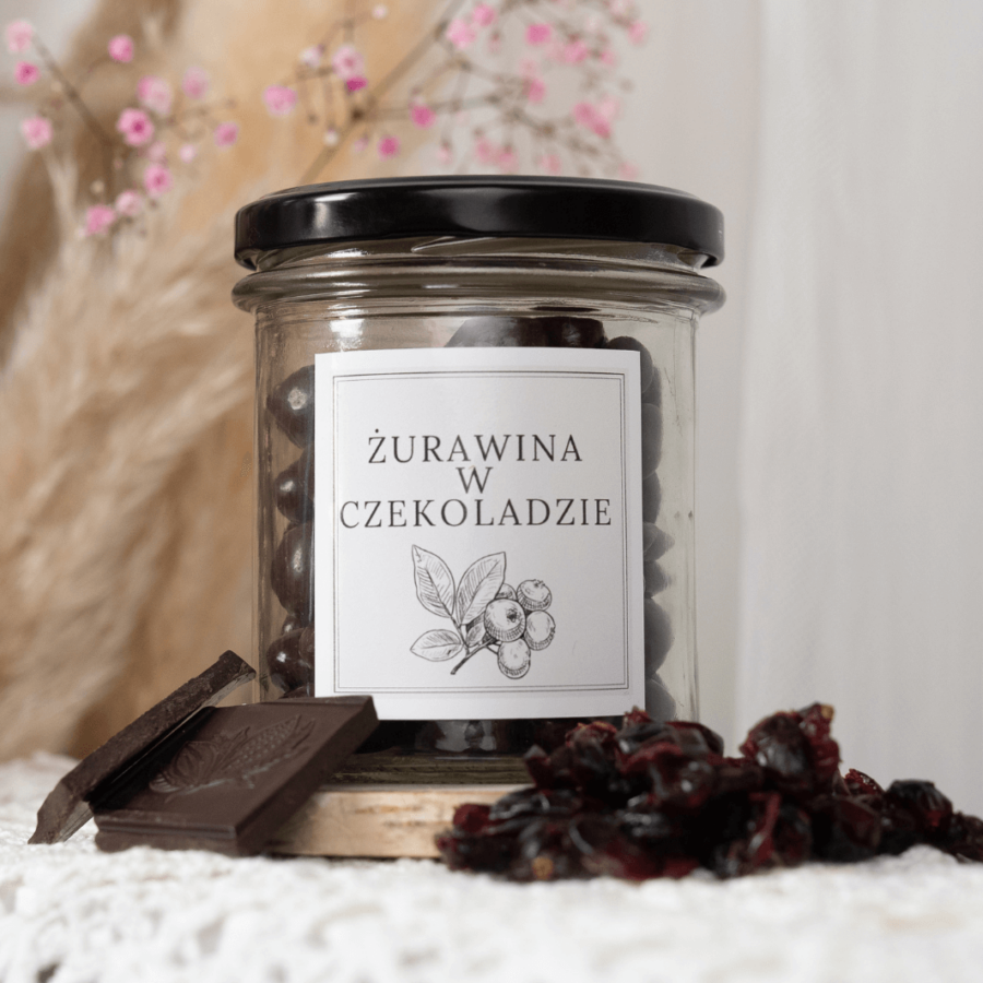 Żurawina w Czekoladzie Deserowej 200g