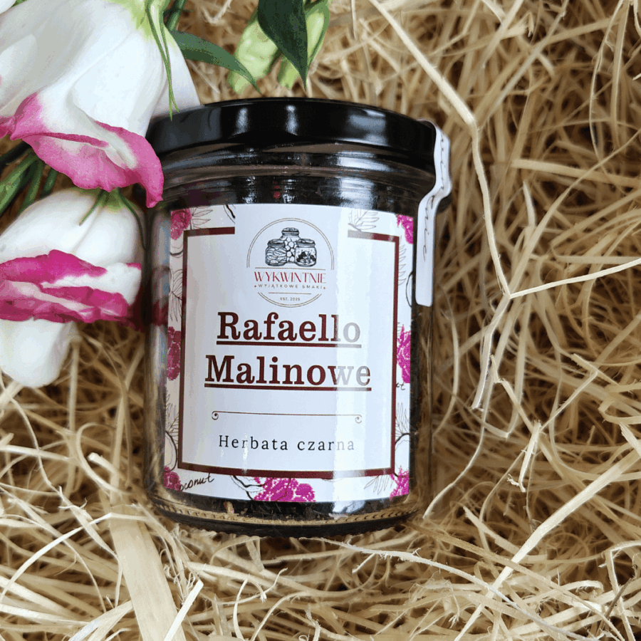 Herbata Czarna "Rafaello Malinowe"