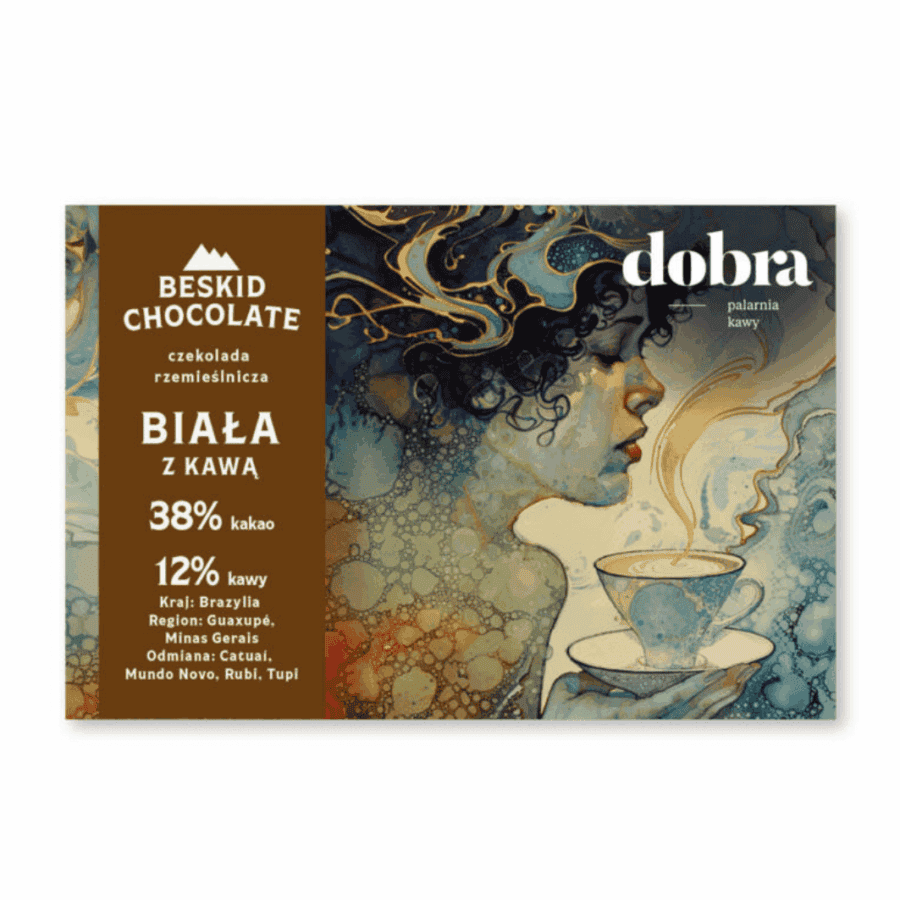 czekolada biala z kawa