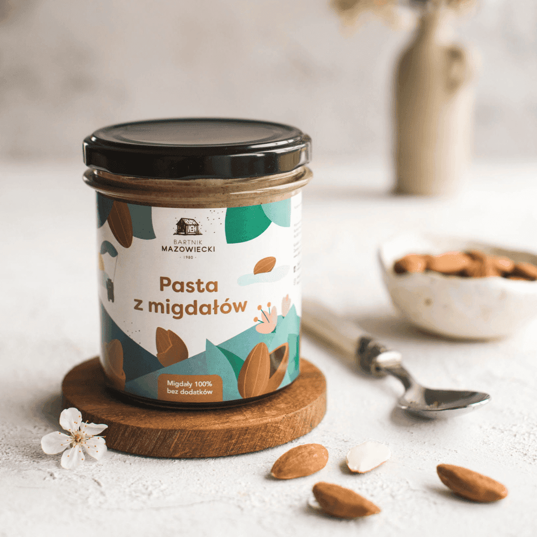 pasta z migdalow