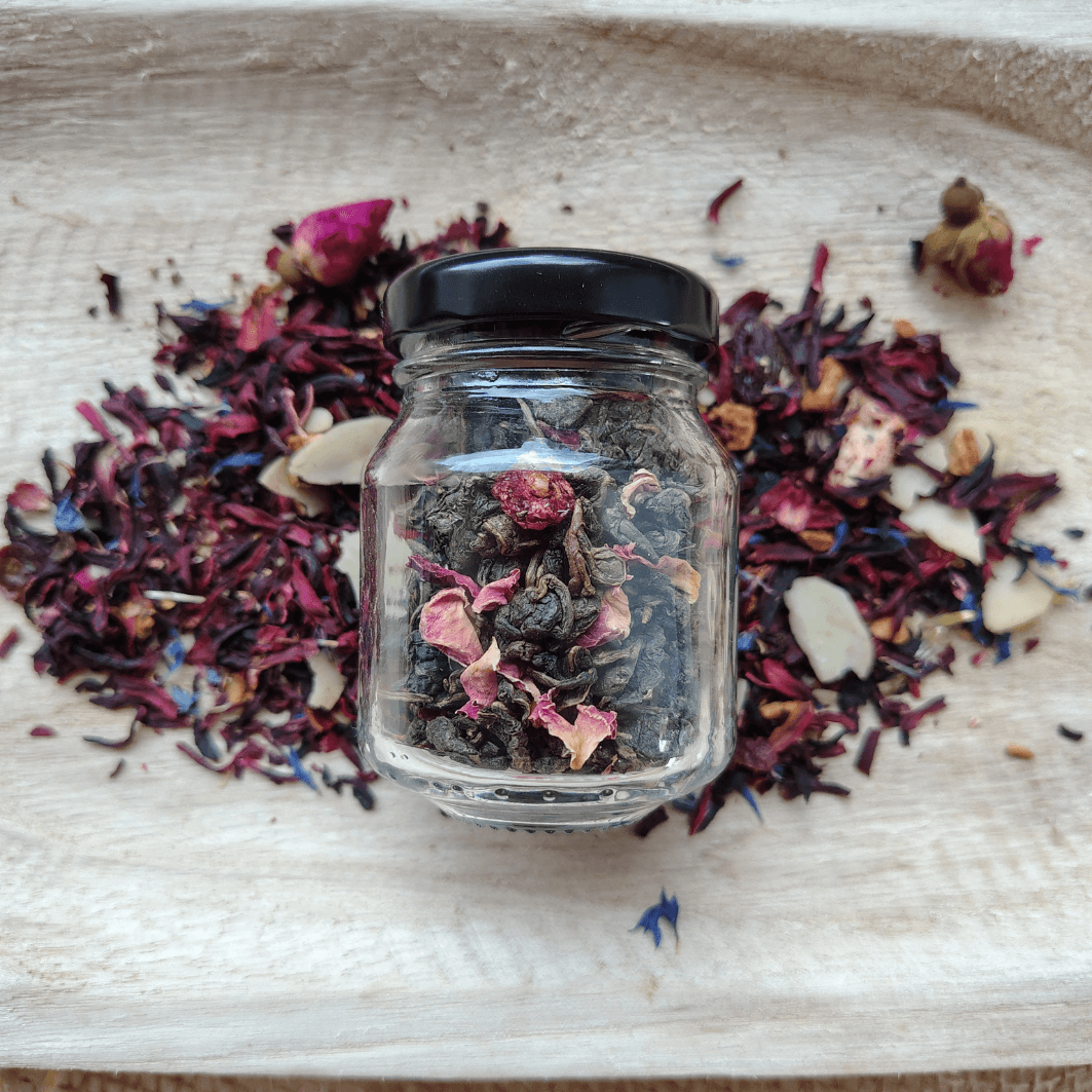 Słoiczek z herbatą – eleganckie podziękowanie dla gości 80ml - obrazek 3