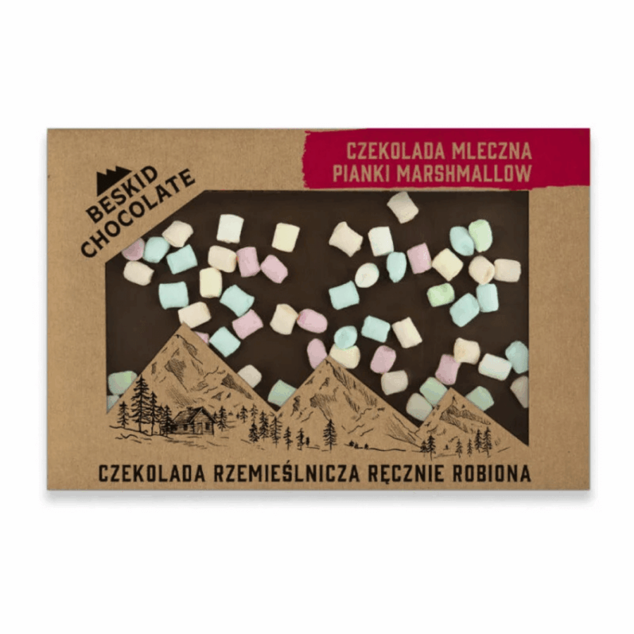 Czekolada mleczna z piankami Beskid Chocolate 70 g