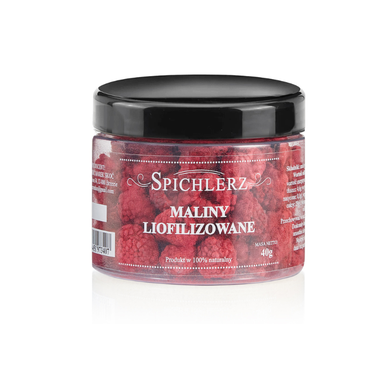 Maliny liofilizowane Spichlerz 40g