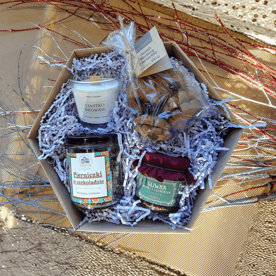 Zestaw prezentowy „Pierniczkowy”