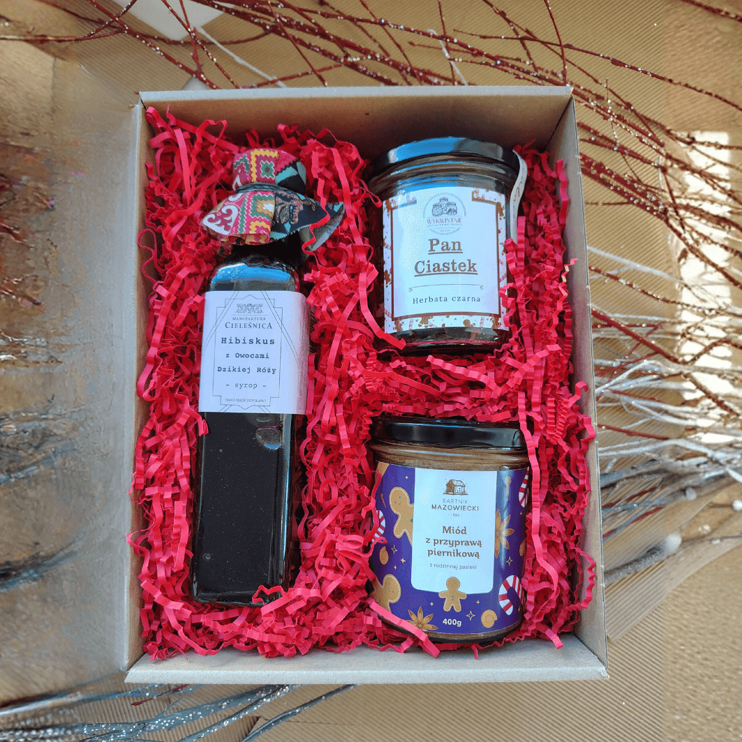 Zestaw prezentowy „Świąteczna herbatka”
