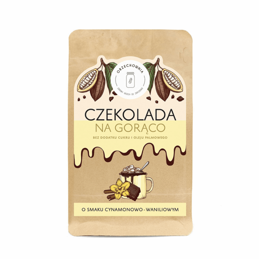 Czekolada na gorąco ''Waniliowo-Cynamonowa'' Orzechownia – 180 g