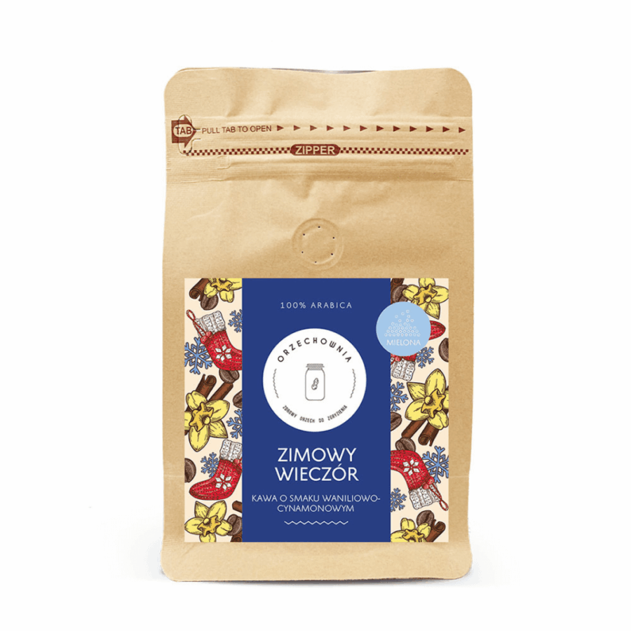 Kawa smakowa ''Zimowy Wieczór'' Orzechownia – 200 g