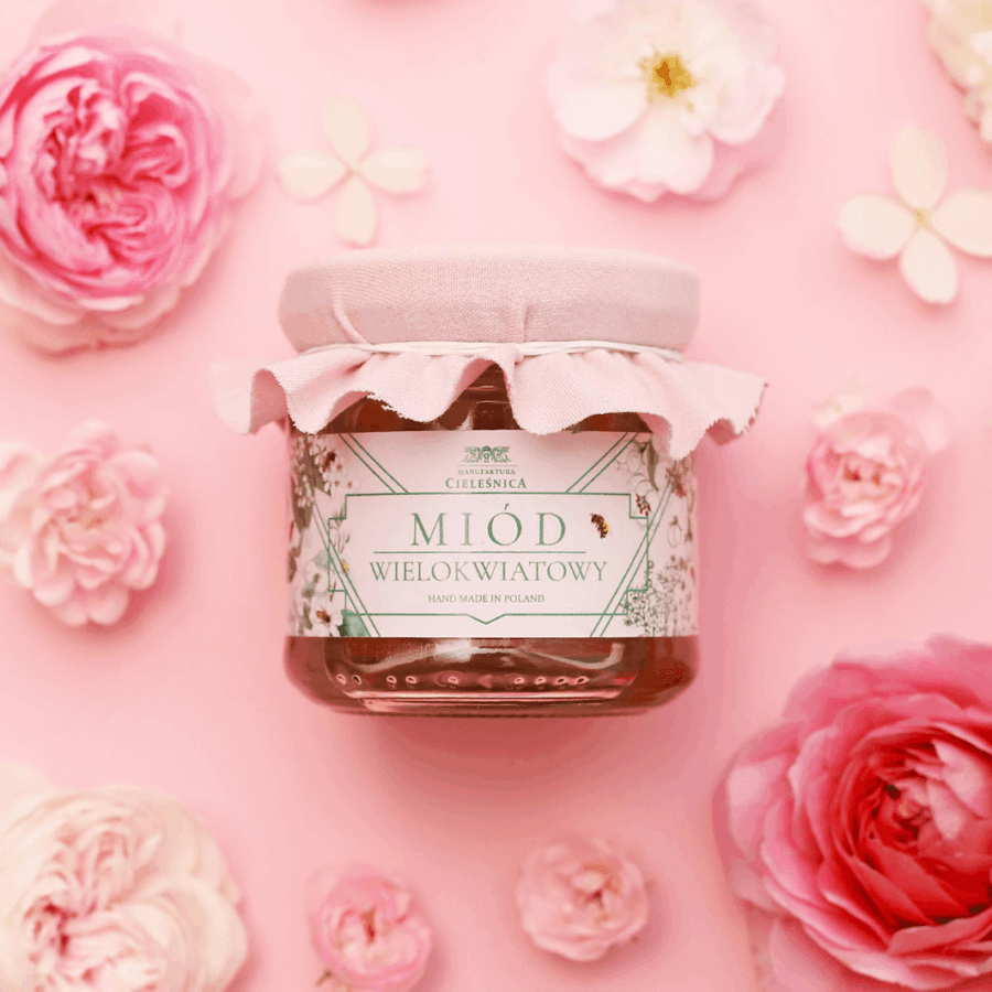 Miód wielokwiatowy Cieleśnica 250 g
