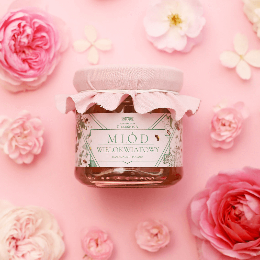 Miód wielokwiatowy Cieleśnica 250 g