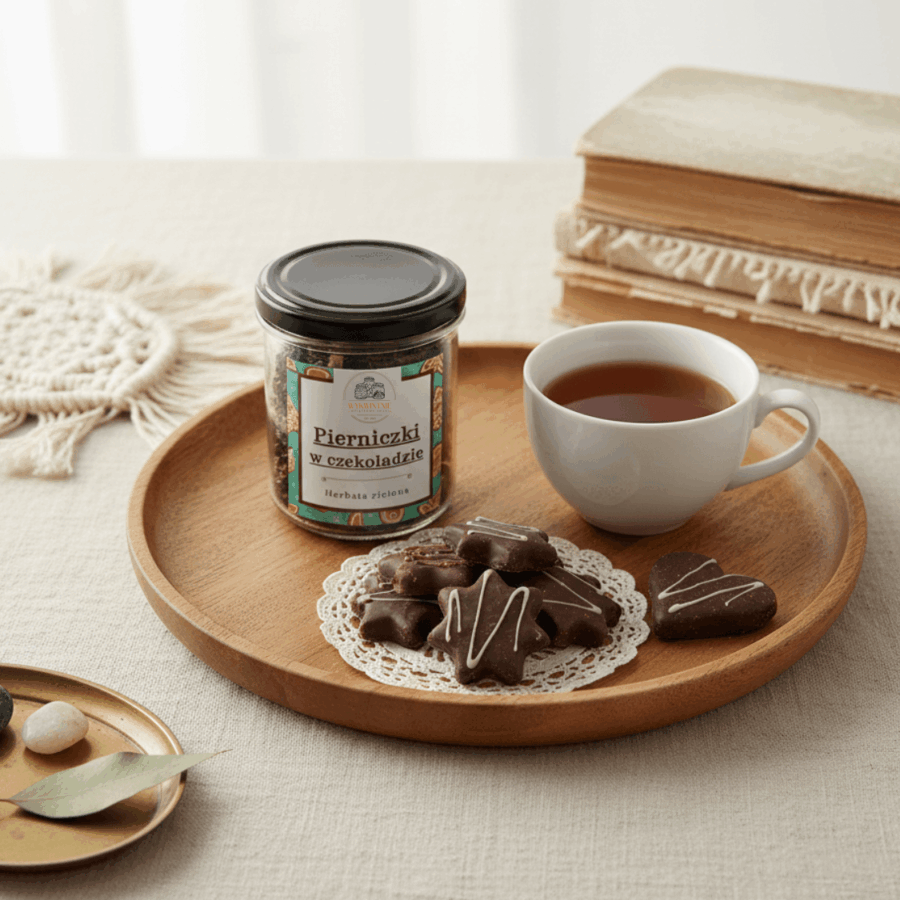 Herbata zielona ''Pierniczki w czekoladzie'' 75 g