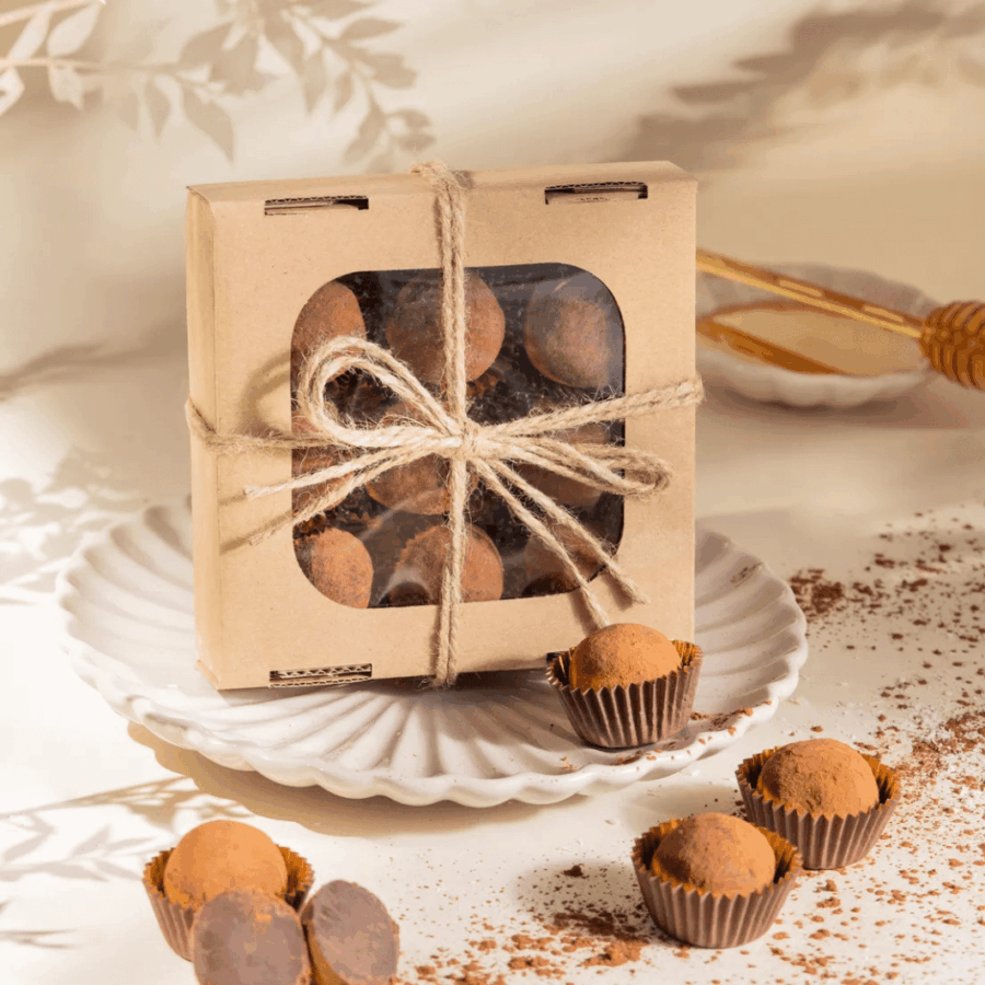 Trufle z brandy – Pasieka Łysoń 170 g