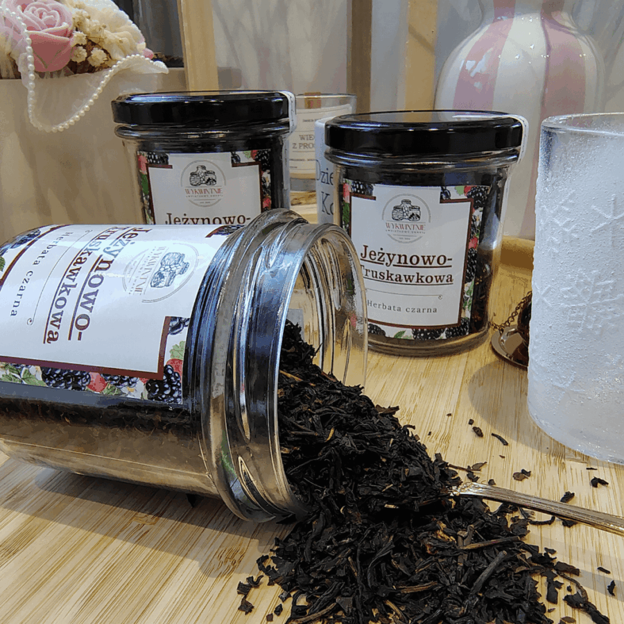 Herbata czarna Jeżynowo‑Truskawkowa 70 g