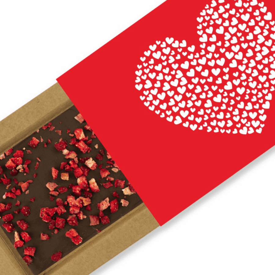 Czekolada mleczna z truskawkami – Beskid Chocolate