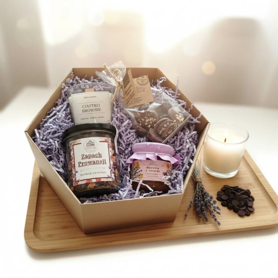 Zestaw prezentowy ''Lawendowy''