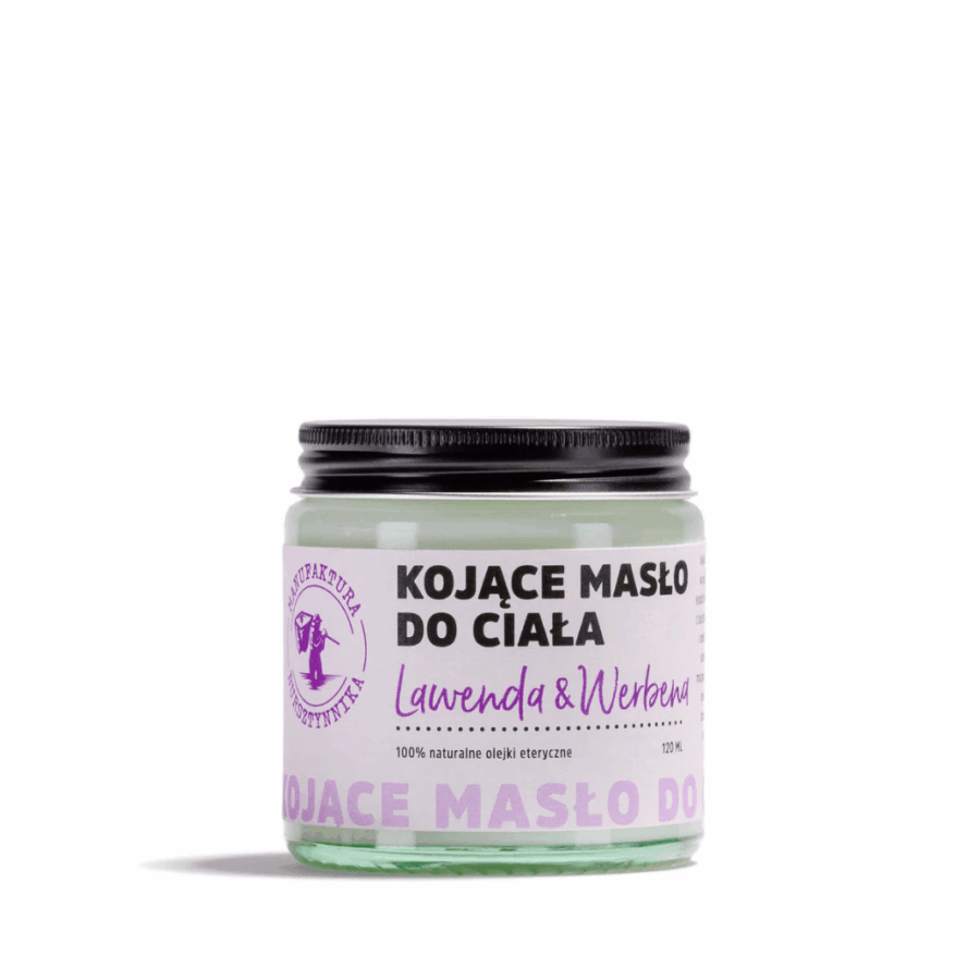 Masło do Ciała Lawenda & Werbena – Manufaktura Bursztynnika 120ml