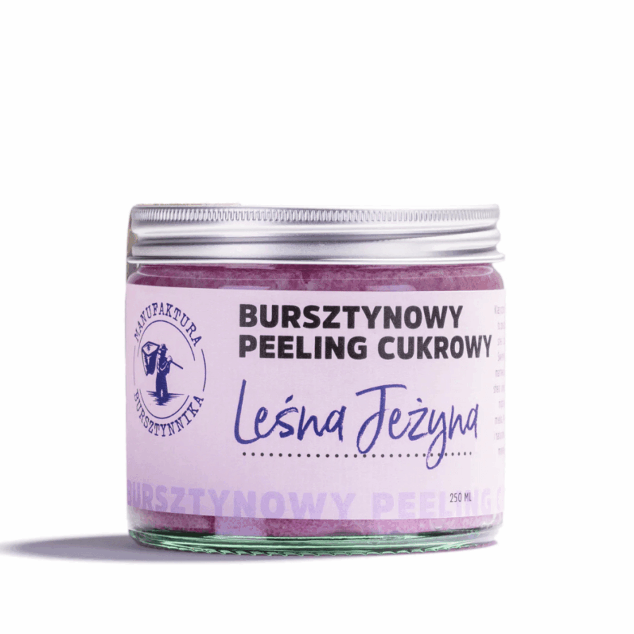 Peeling cukrowy „Leśna Jeżyna” – Manufaktura Bursztynnika 250 ml