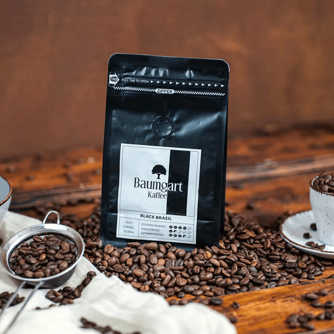 Kawa ziarnista Baumgart Black Brasil 200 g