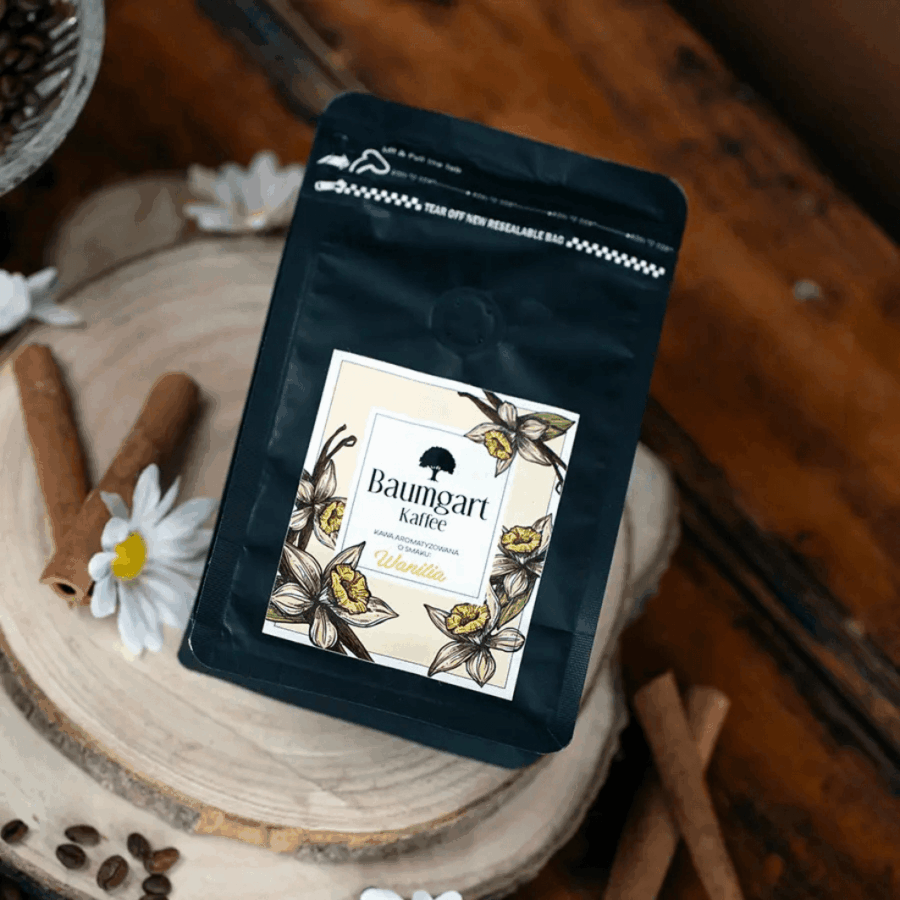 Kawa mielona smakowa Baumgart Wanilia 200 g