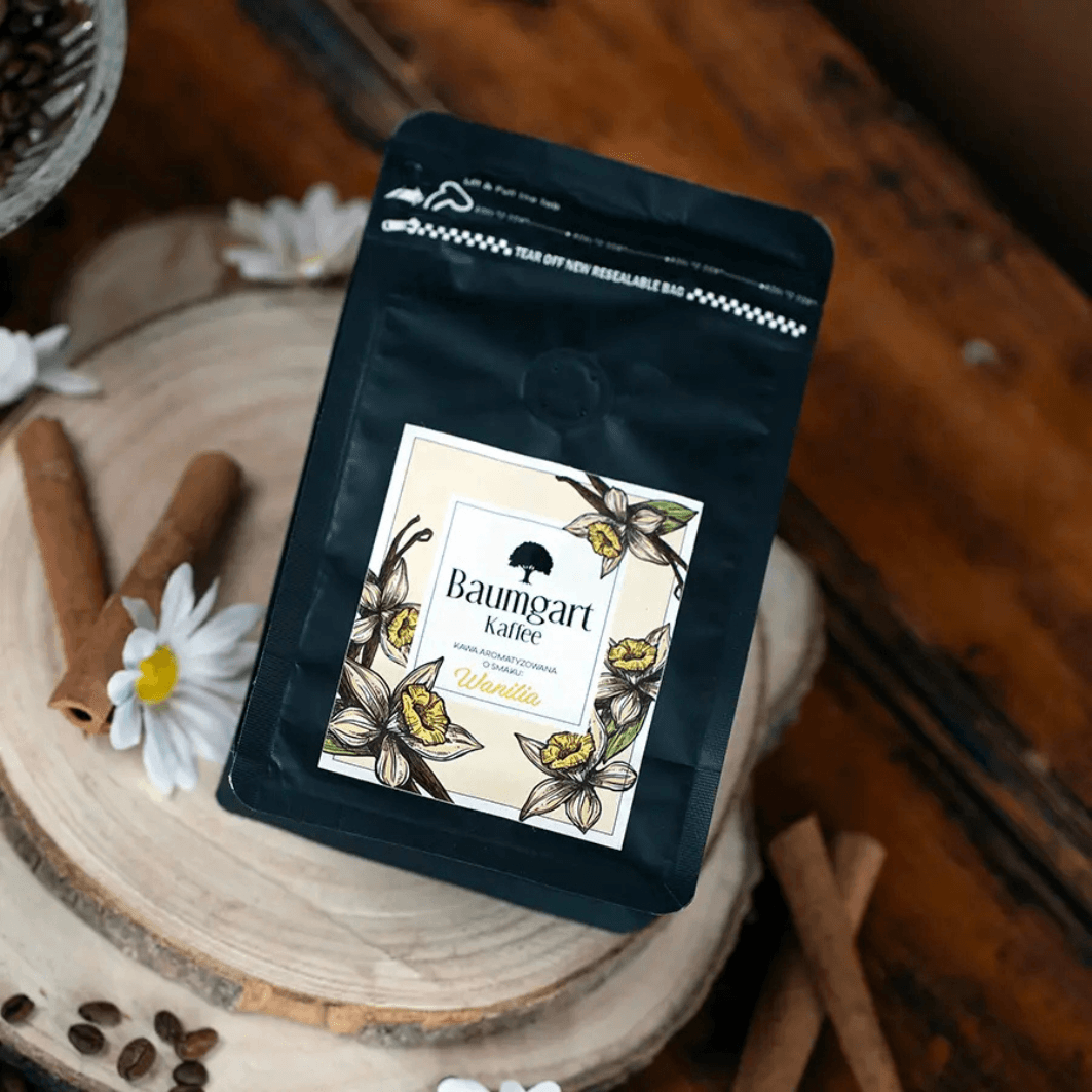 Kawa mielona smakowa Baumgart Wanilia 200 g